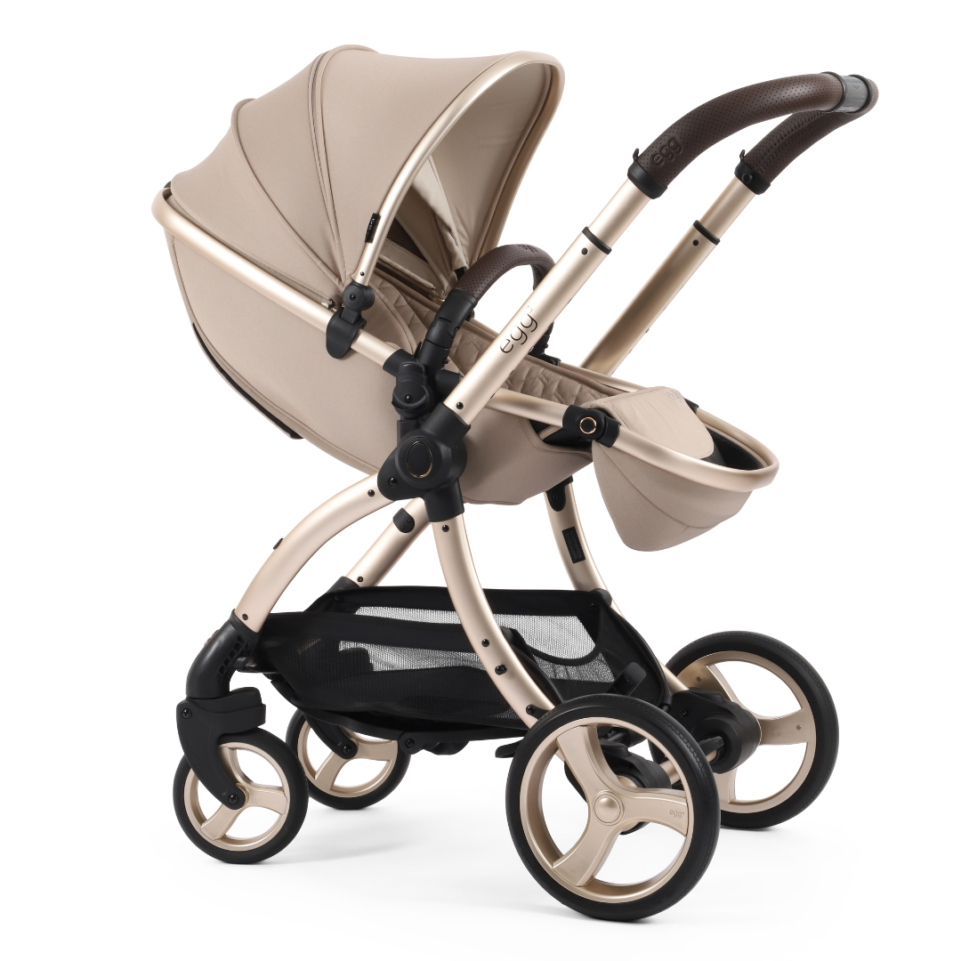 Egg3, Stroller, Carrycot + Accessories- Feather