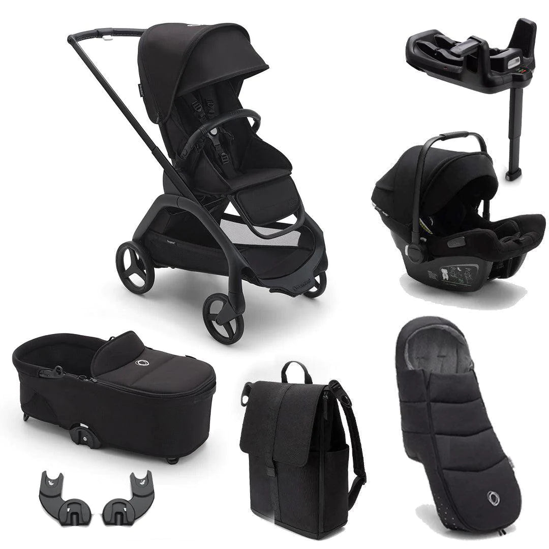 Bugaboo Dragonfly Midnight Black Ultimate Travel System