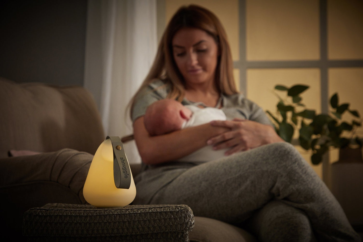 Shnuggle Moonlight Night Light -Baby & Toddler bedside Lamp - Bundle Baby