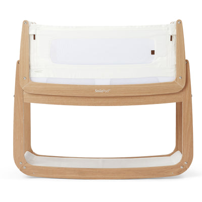 SnuzPod4 Bedside Crib Starter Bundle The Natural Edit-Oak