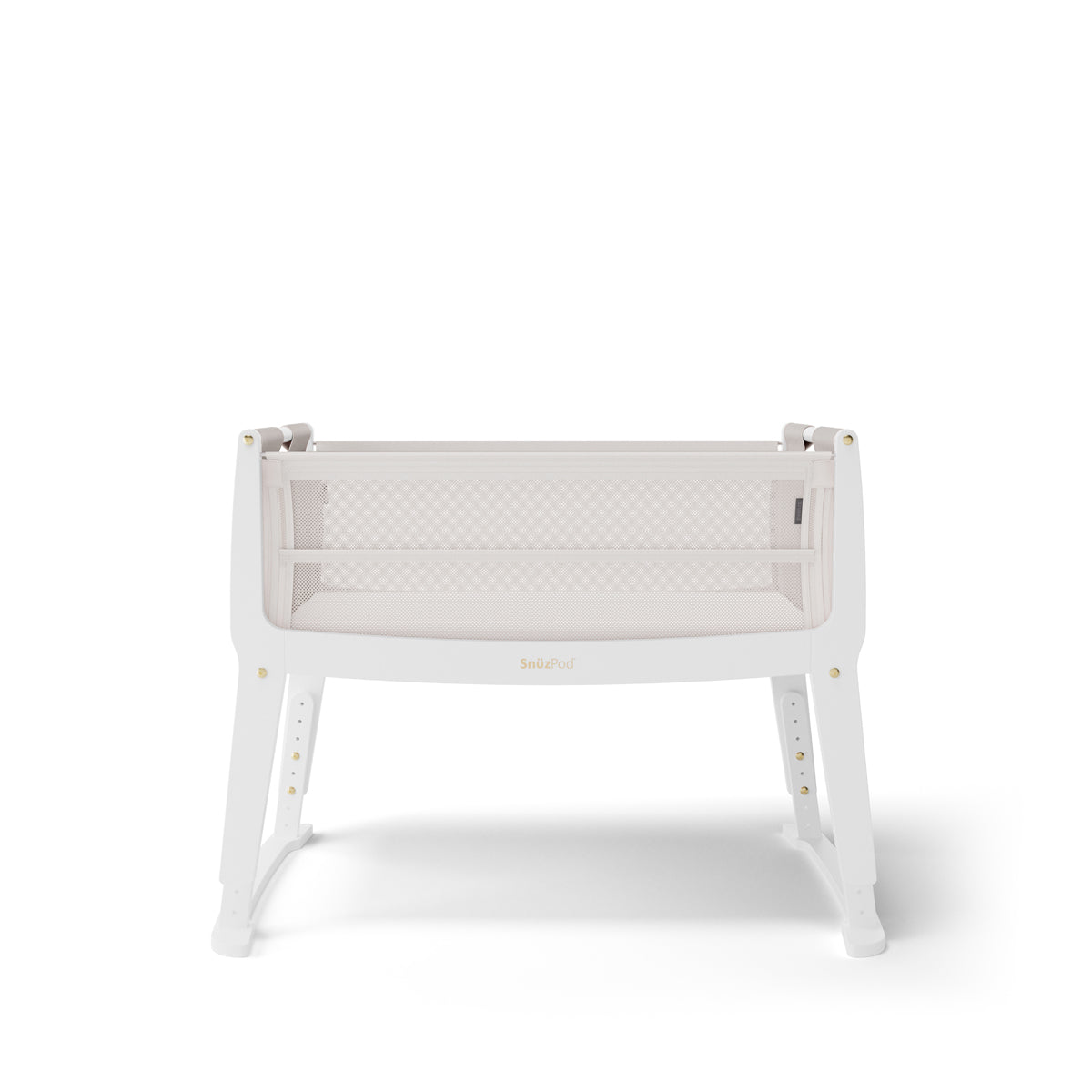 Snuz SnuzPod Studio Bedside Crib Starter Bundle Paris- White