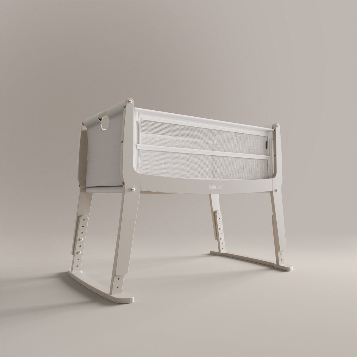 Snuz SnuzPod Studio Bedside Crib Starter Bundle Oslo- Grey