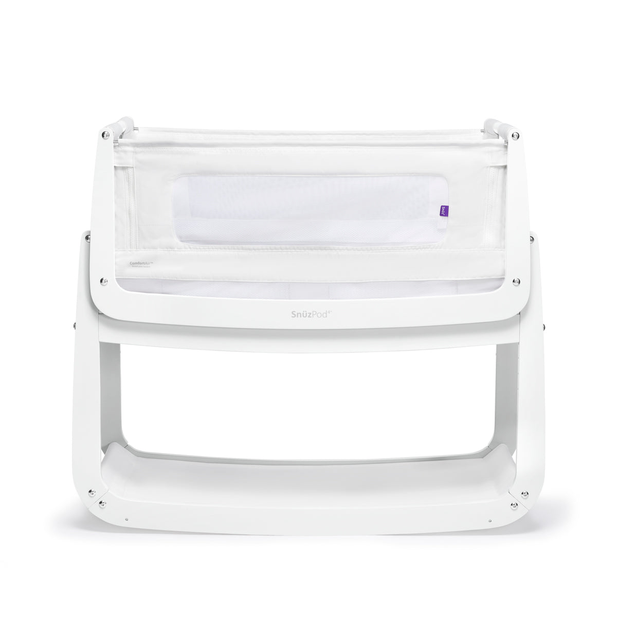 SnuzPod4 Bedside Crib Starter Bundle- White