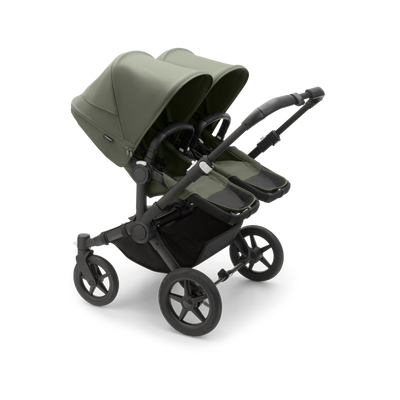 Bugaboo Donkey 5 Twin + Cloud T Travel System- Forest Green