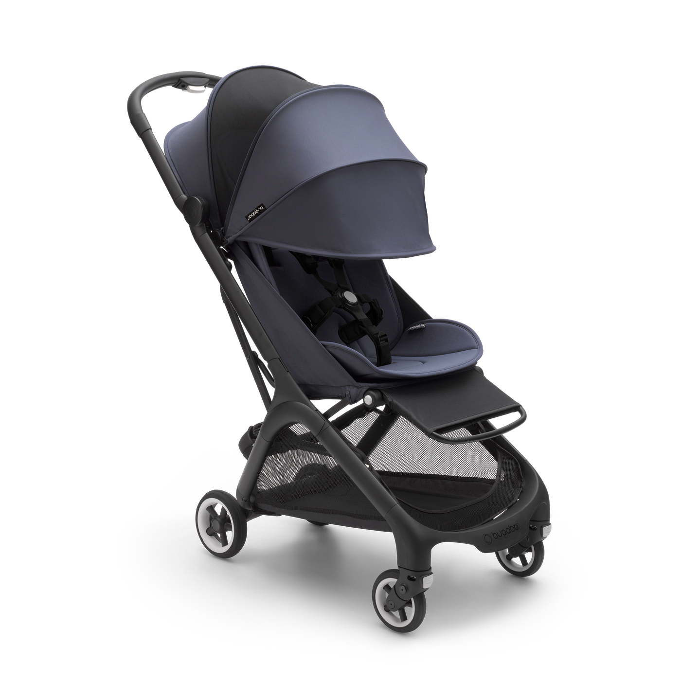 Bugaboo Butterfly Stormy Blue + Turtle Air Travel System