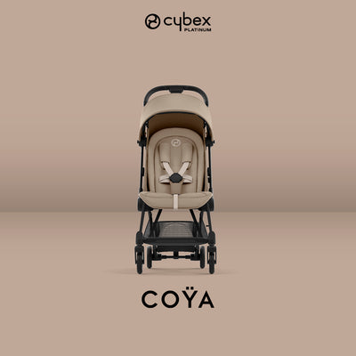 Cybex Coya + Cloud T Travel System- Cozy Beige