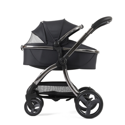 Egg3, Stroller, Carrycot + Accessories- Carbonite