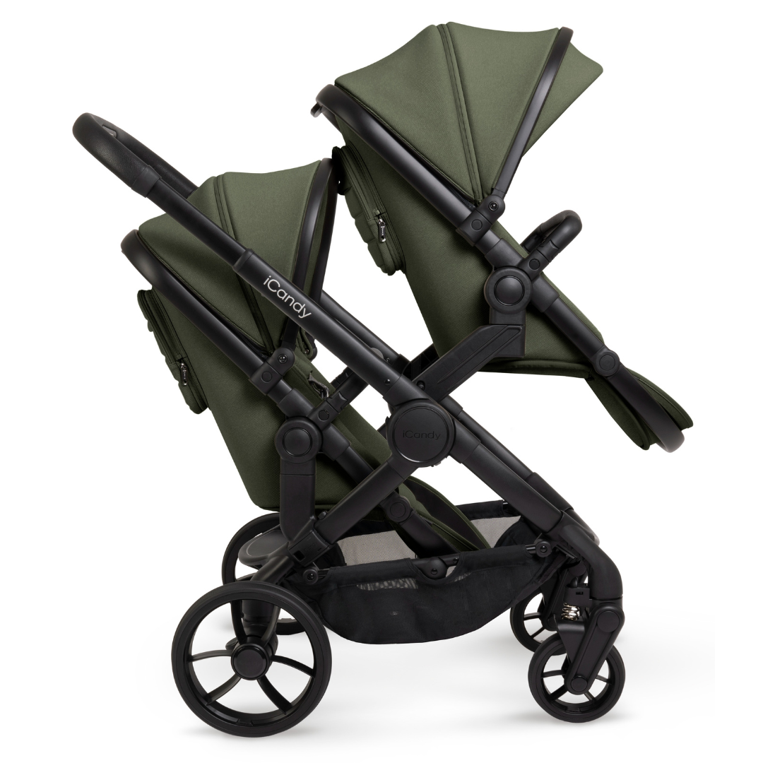 iCandy Peach 7 Twin + Cocoon Travel System- Ivy