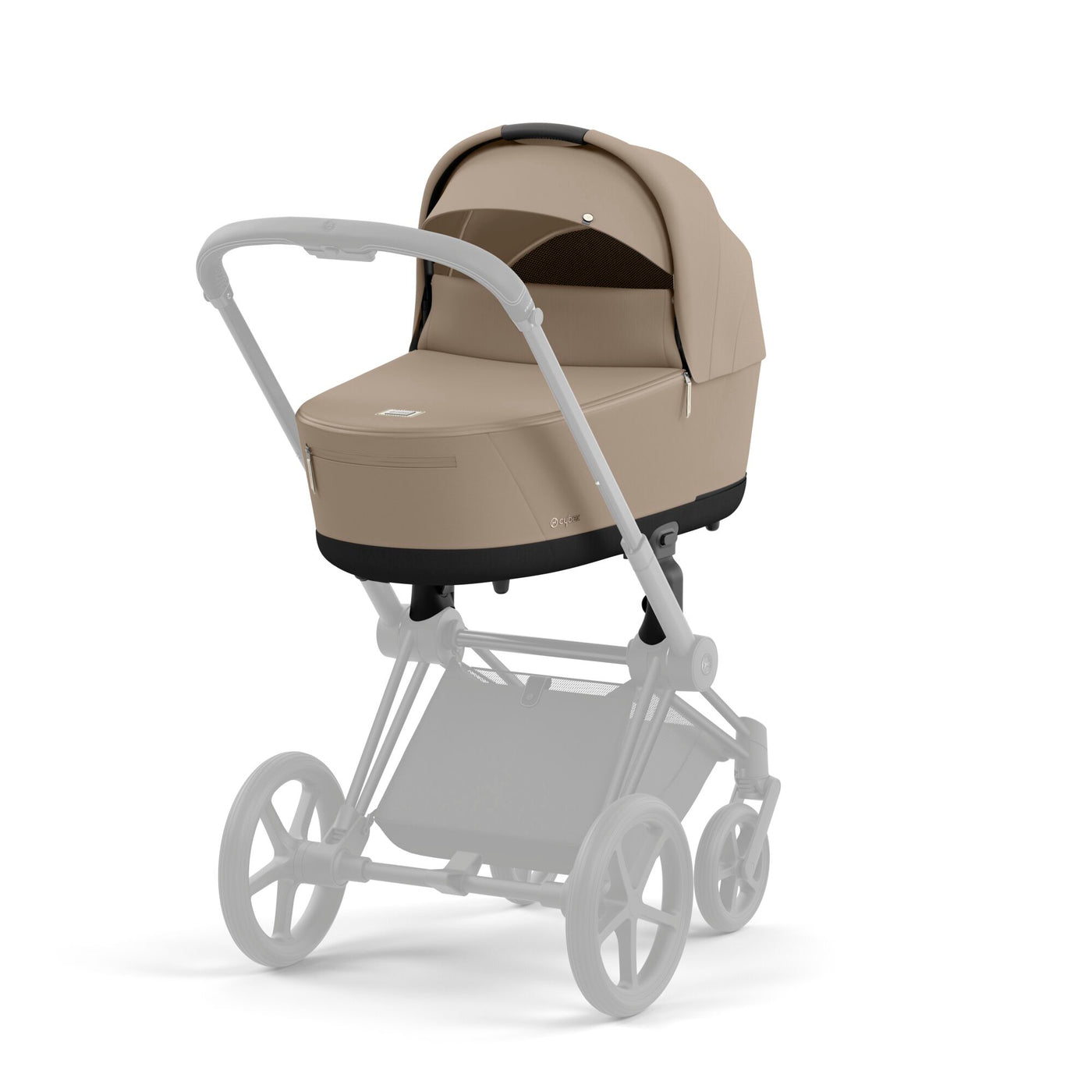 cozy beige lux carrycot from Cybex platinum collection
