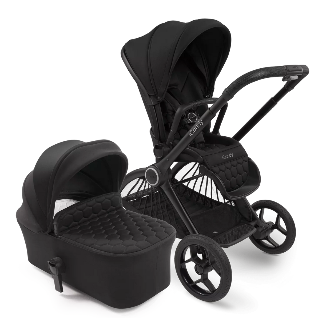 iCandy Core Pushchair + Carrycot- Black Edition