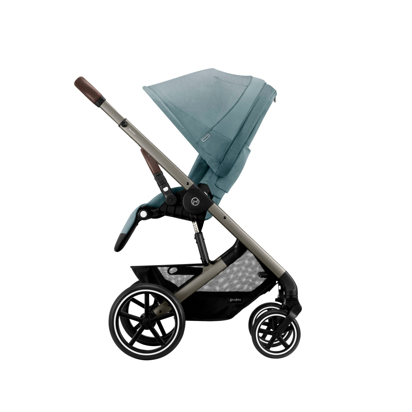 Cybex Balios S Lux Stroller- Sky Blue + Taupe