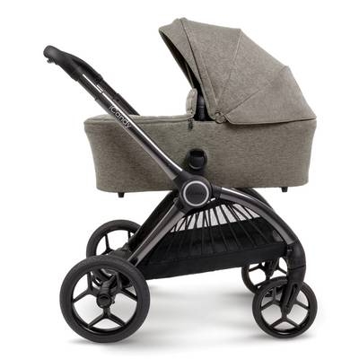 iCandy Core Pushchair, Carrycot + Accessory Bundle- Light Moss