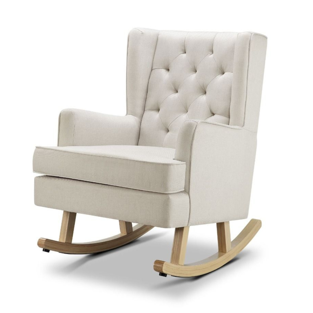 Nested Soothe Easy Chair + Rocker- Natural