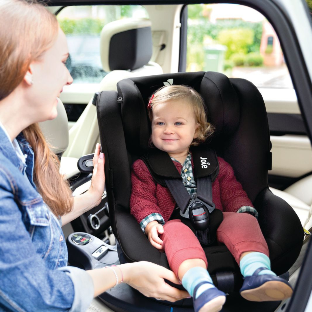Joie i-Spin 360 Car Seat - Isofix Baby Car Seat 360 Rotatable ECE R129/02  and i-Size Certification, Rear and Forward Facing Car Seat for 0 to 4 Years