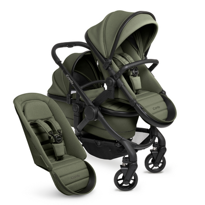 iCandy Peach 7 Pushchair + Carrycot - Double- Ivy