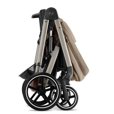 Cybex Balios S Lux Stroller- Almond Beige + Taupe
