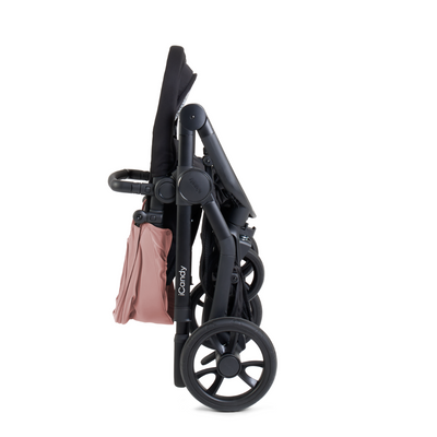 iCandy Orange 4 Pushchair, Carrycot + Accessories- Jet + Rose