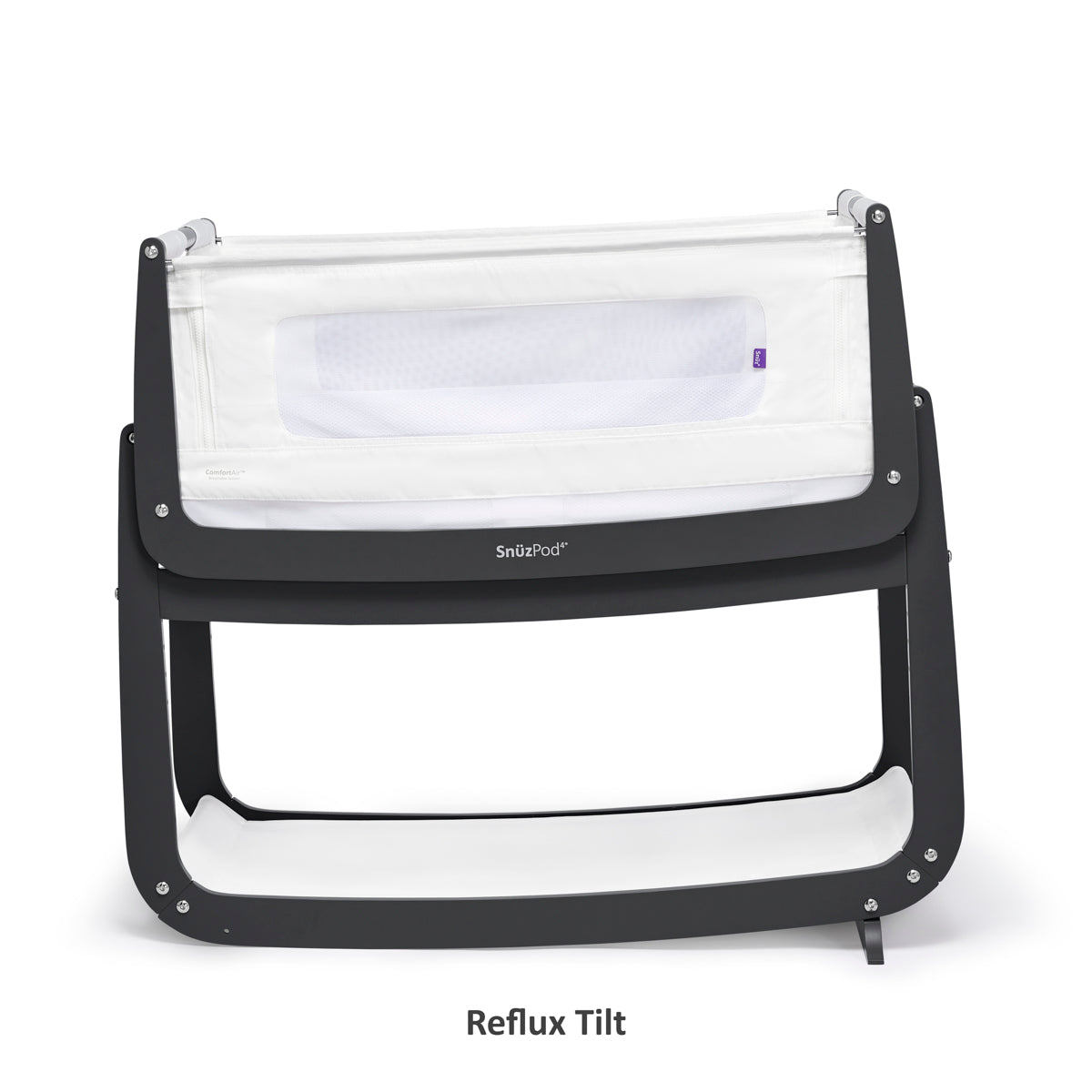 SnuzPod4 Bedside Crib Starter Bundle- Slate