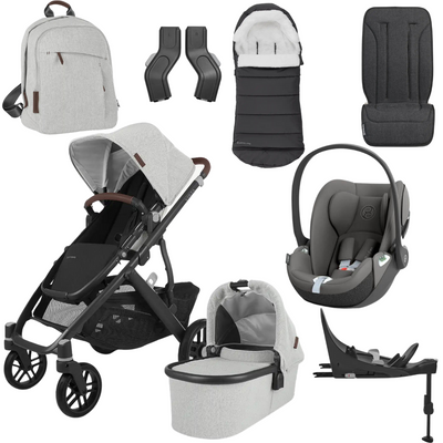 UPPAbaby Vista V2 Anthony + Cybex Cloud T Complete Travel System