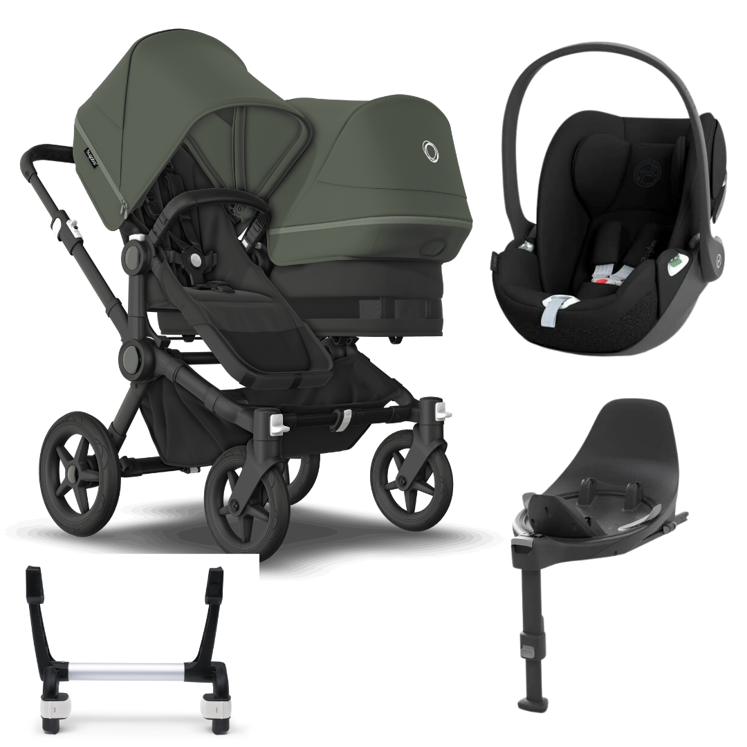 Bugaboo Donkey 5 Duo + Cloud T Travel System