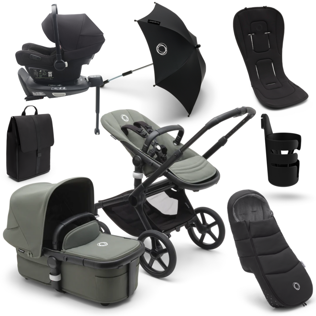 Bugaboo Fox 5 Ultimate Travel System - Forest Green