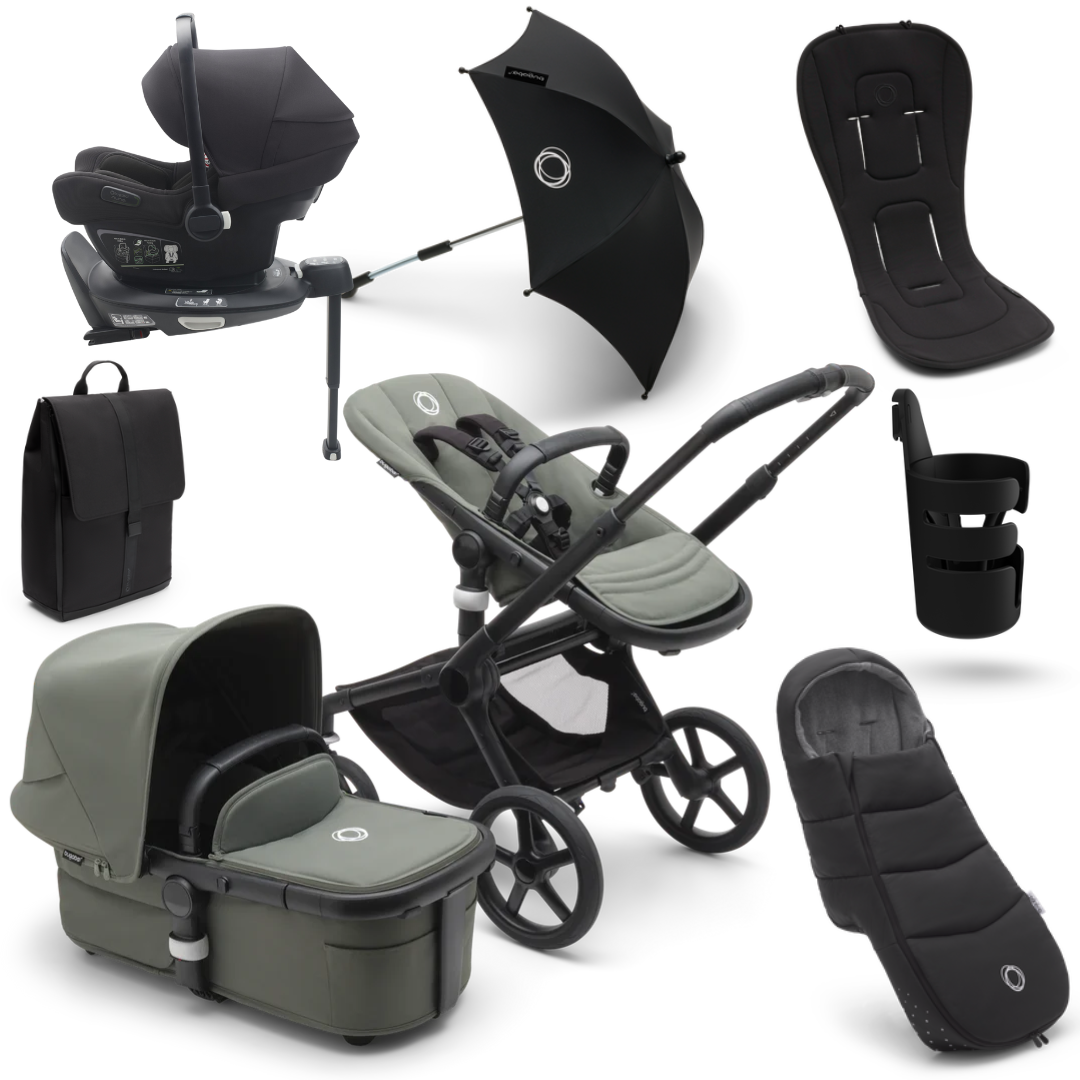 Bugaboo Fox 5 Ultimate Travel System- Forest Green