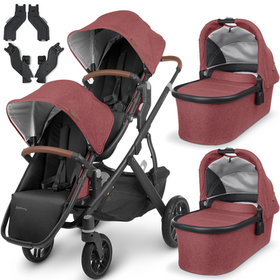UPPAbaby Vista V2 Twin Pushchair- Lucy