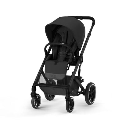 Cybex Balios S Lux Comfort Travel System- Moon Black + Black - Bundle Baby