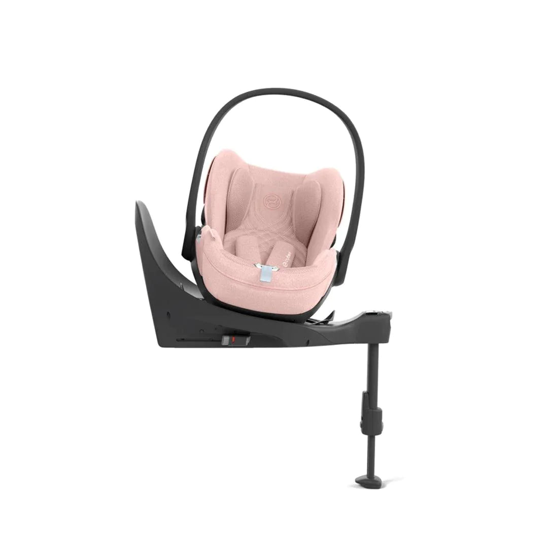 Cybex Cloud T i-Size Car Seat + Base T- Peach Pink Plus - Bundle Baby