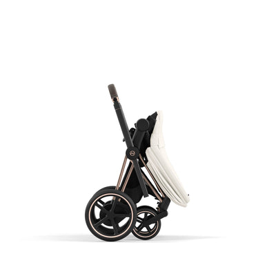 Cybex ePriam + Cloud T Travel System- Off White - Bundle Baby