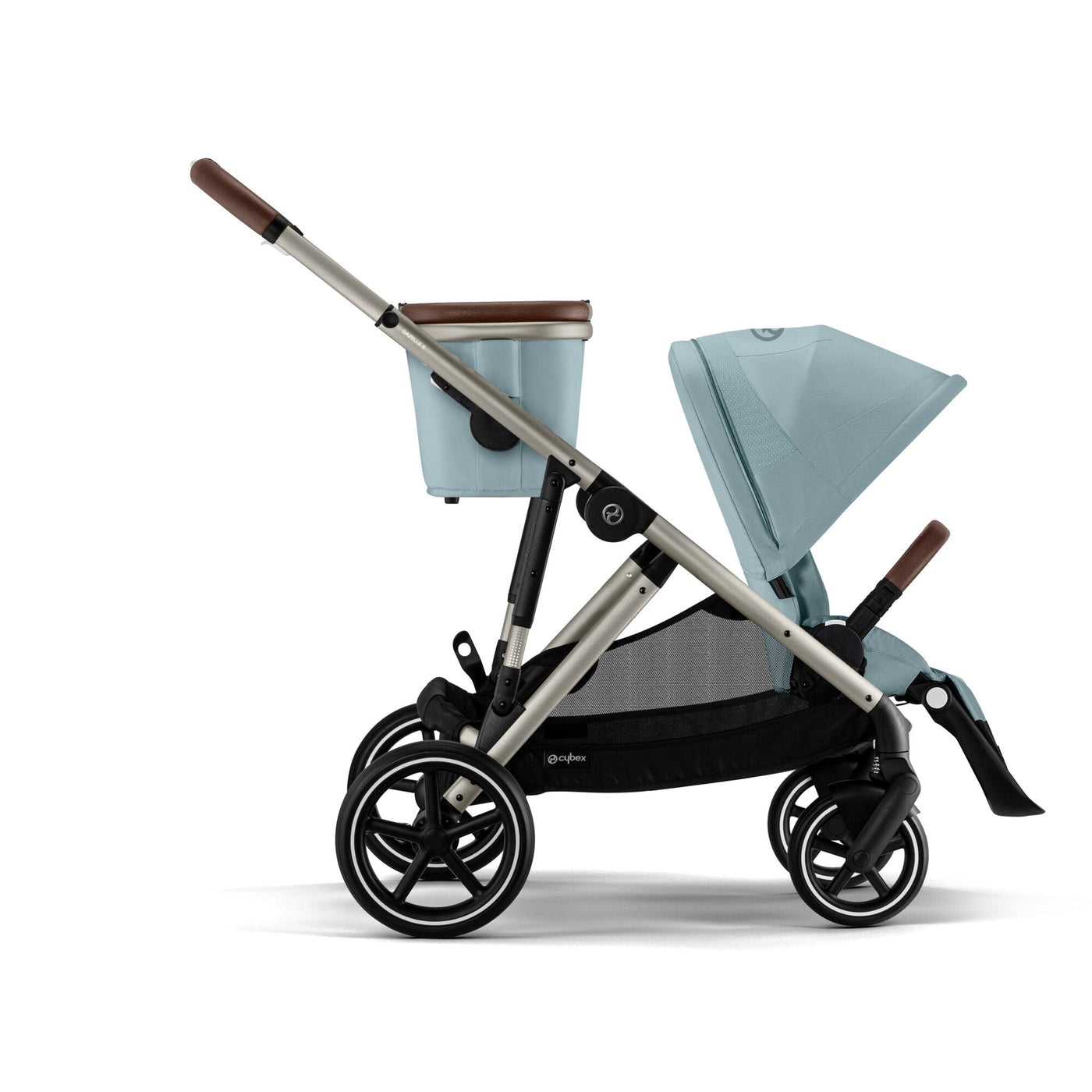 Cybex Gazelle S Luxury Travel System Bundle- Sky Blue + Taupe - Bundle Baby