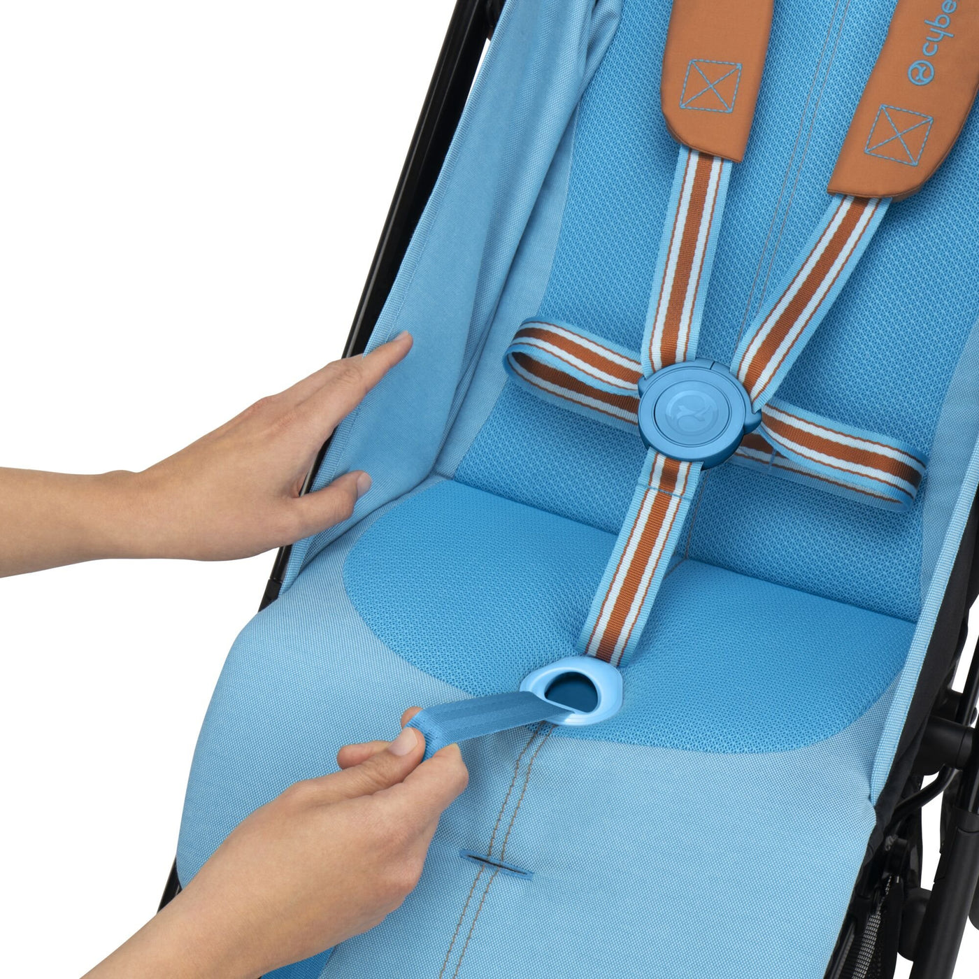 Cybex Libelle Compact Travel Stroller- Ocean Blue - Bundle Baby