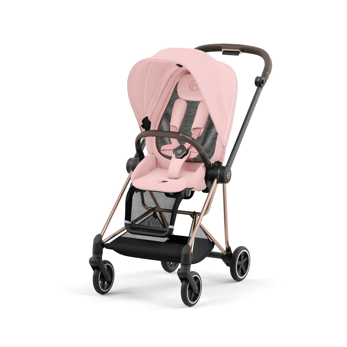 Cybex Mios Pushchair- Peach Pink - Bundle Baby