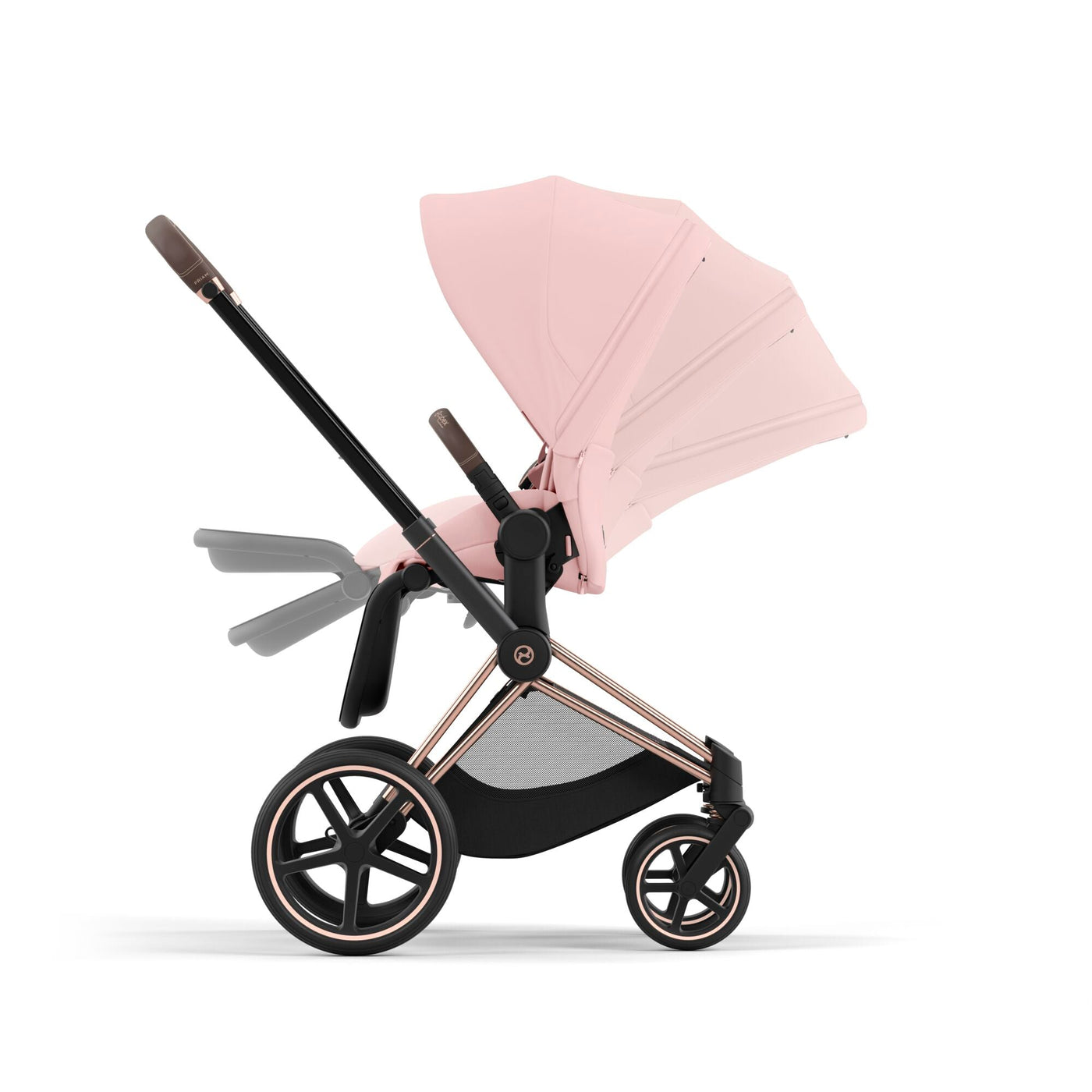 Cybex Priam + Cloud T Travel System- Peach Pink - Bundle Baby