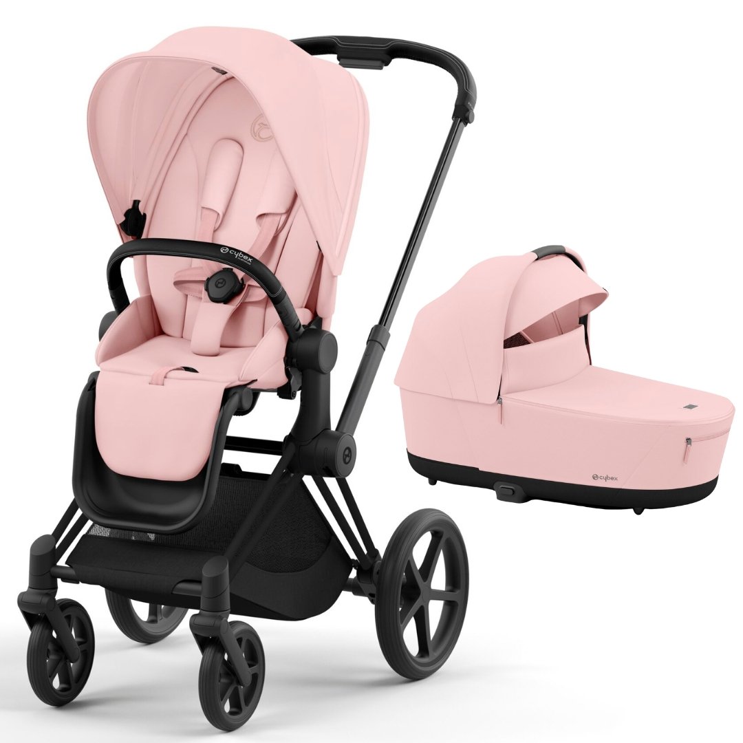 Cybex Priam Pushchair- Peach Pink - Bundle Baby