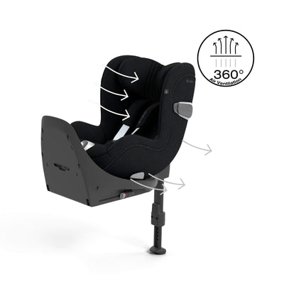 Cybex Sirona T i-Size Car Seat- Sepia Black Plus - Bundle Baby