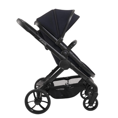 iCandy Peach 7 Pushchair + Carrycot- Black Edition - Bundle Baby