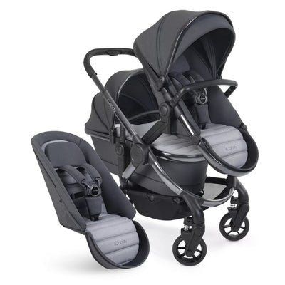 iCandy Peach 7 Pushchair + Carrycot - Double - Bundle Baby