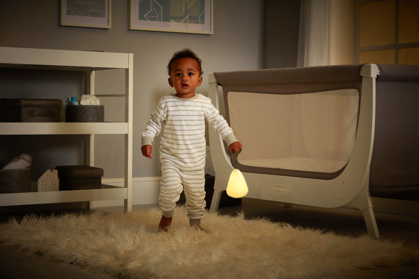 Shnuggle Moonlight Night Light -Baby & Toddler bedside Lamp - Bundle Baby