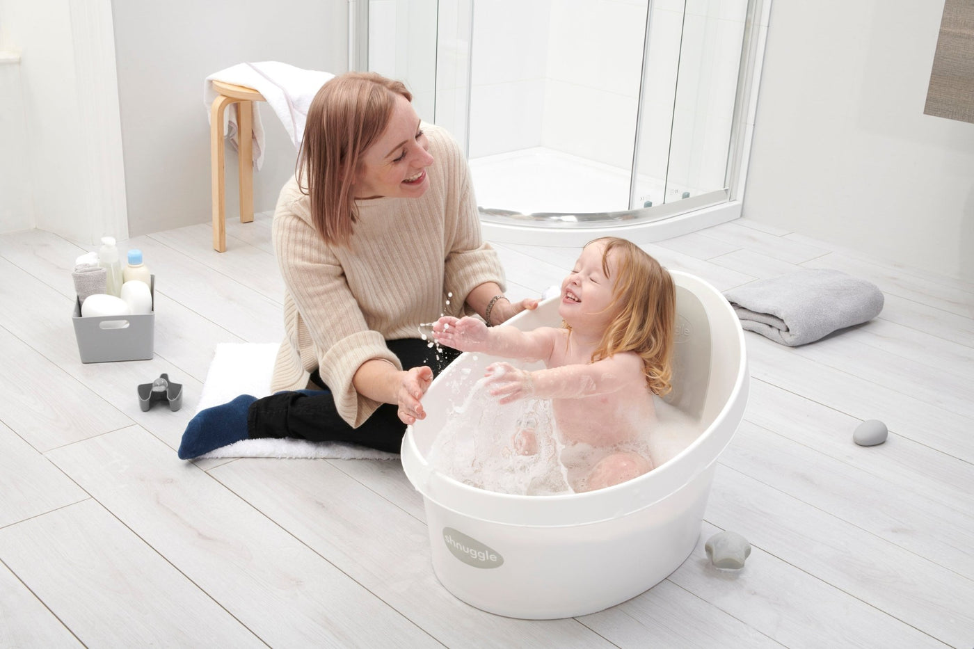 Shnuggle Toddler Bath Tub - Bundle Baby