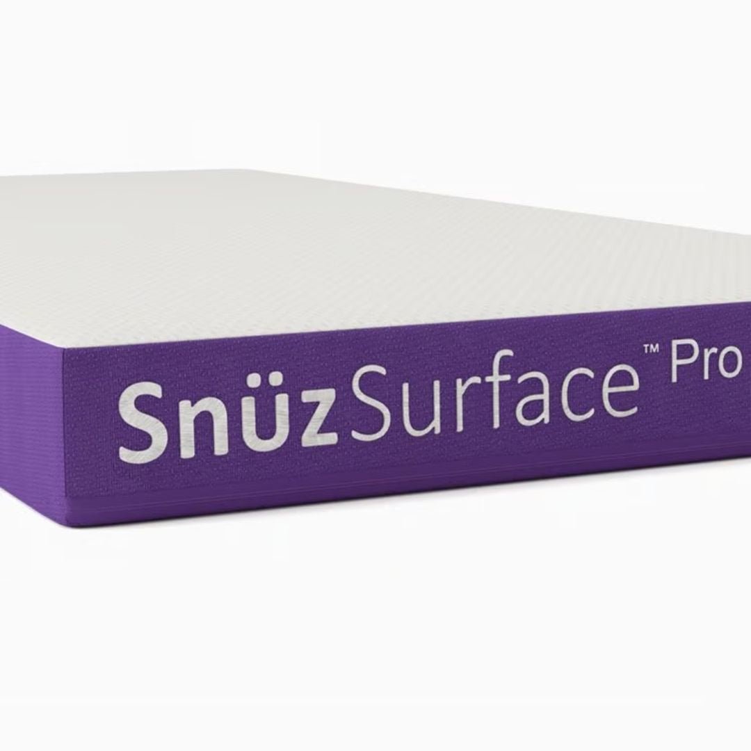 Snuz Surface Pro Mattress Cot Bed 140x70 - Bundle Baby