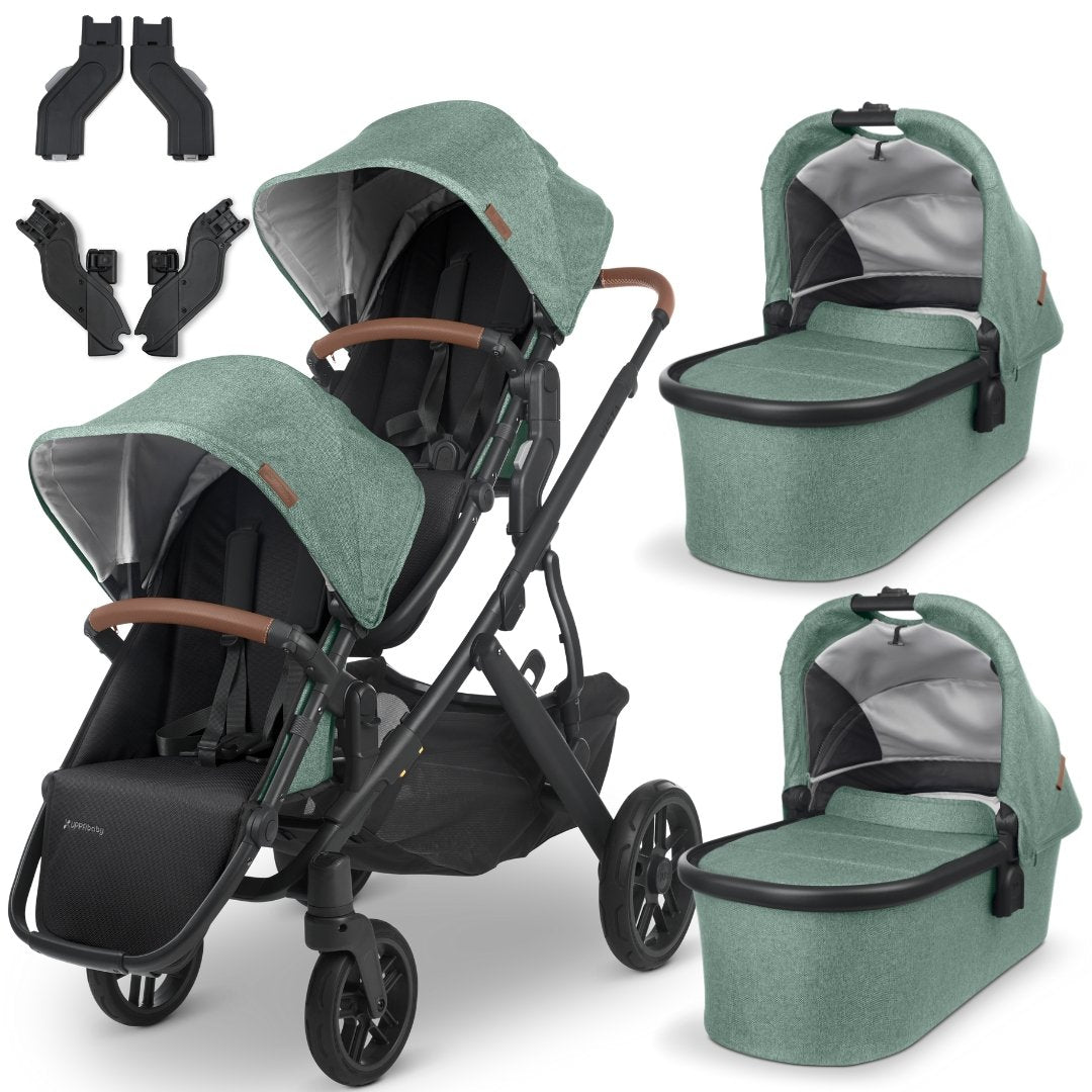 UPPAbaby Vista V2 Twin Pushchair - Bundle Baby